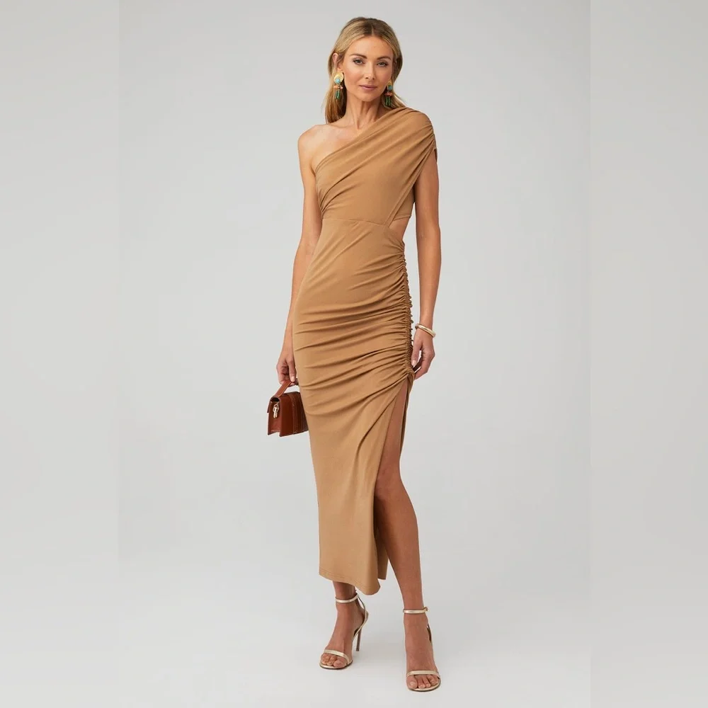SIGNIFICANT OTHER AILIE DRESS in  Chestnut size US 4‎